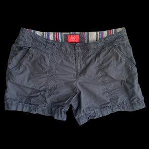 Grey TNA Canvas Shorts